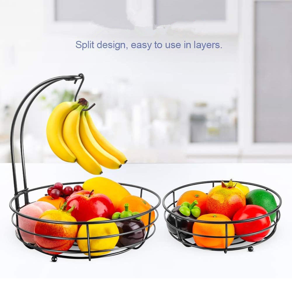 LMETJMA 2-Tier Countertop Frui - Compost Bin Countertop review and price